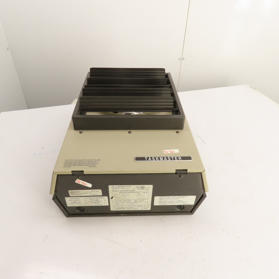 TPI HF2B5105N Taskmaster Electric Unit Heater 5.0/3.75 kW 240/208V 1-3 Ph