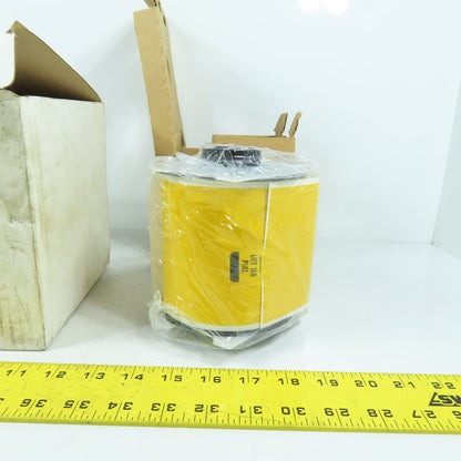 Brady 113114 GlobalMark B-595 Yellow Vinyl Label Tape Cartridge 4" x 100'