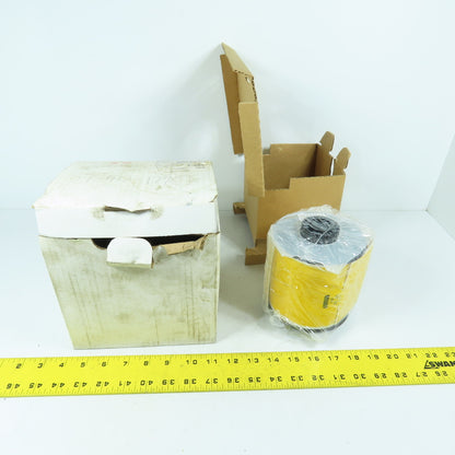 Brady 113114 GlobalMark B-595 Yellow Vinyl Label Tape Cartridge 4" x 100'