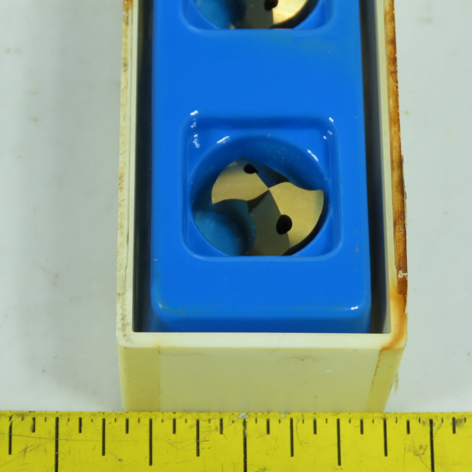 Seco SD100-15.00-P Crownloc Coolant Thru Carbide Drill Insert Heads 15mm Set/2