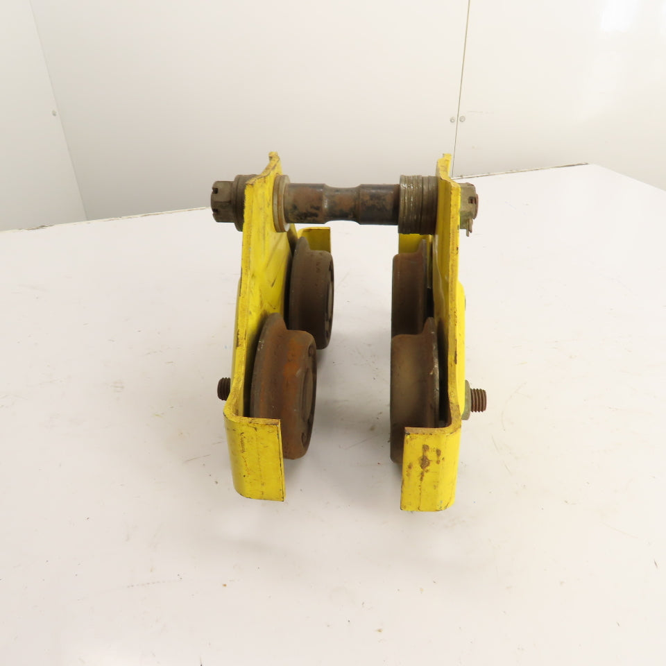 Budgit 82WFB 509153-2 1 Metric Ton Manual Plain Beam Hoist Trolley
