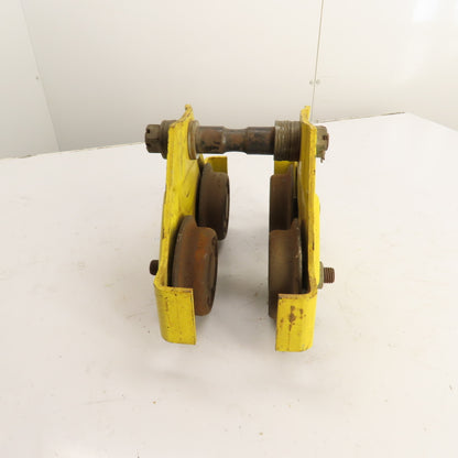 Budgit 82WFB 509153-2 1 Metric Ton Manual Plain Beam Hoist Trolley