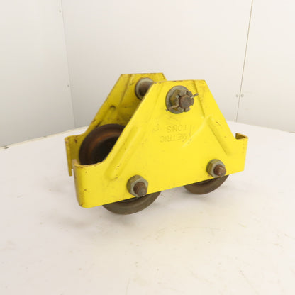 Budgit 82WFB 509153-2 1 Metric Ton Manual Plain Beam Hoist Trolley