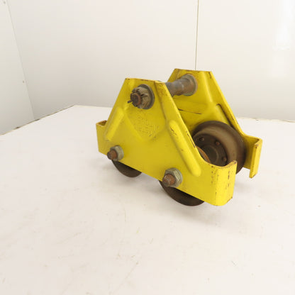 Budgit 82WFB 509153-2 1 Metric Ton Manual Plain Beam Hoist Trolley