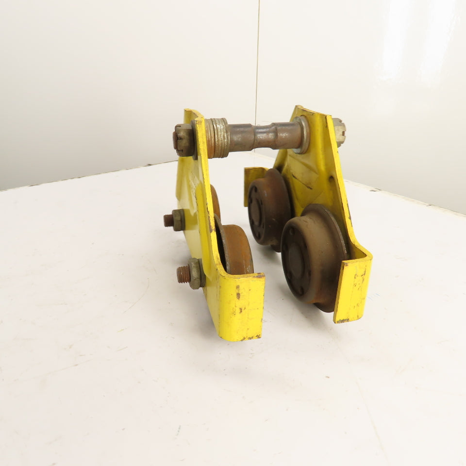 Budgit 82WFB 509153-2 1 Metric Ton Manual Plain Beam Hoist Trolley