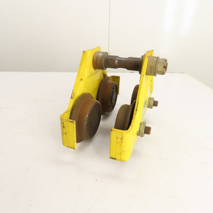 Budgit 82WFB 509153-2 1 Metric Ton Manual Plain Beam Hoist Trolley