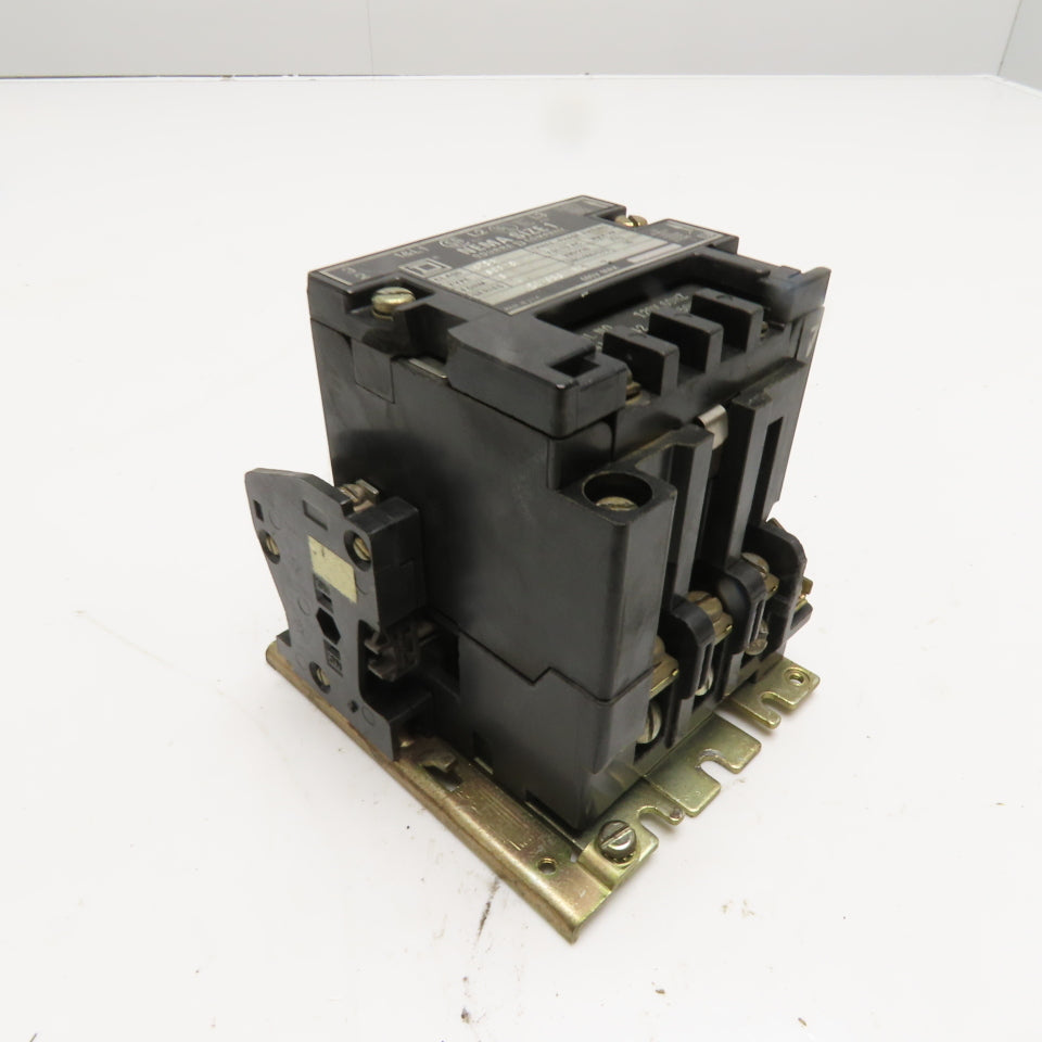 Square D 8736 SCO 8 NEMA Size 1 Magnetic Motor Starter 600V Max 110/120V Coil