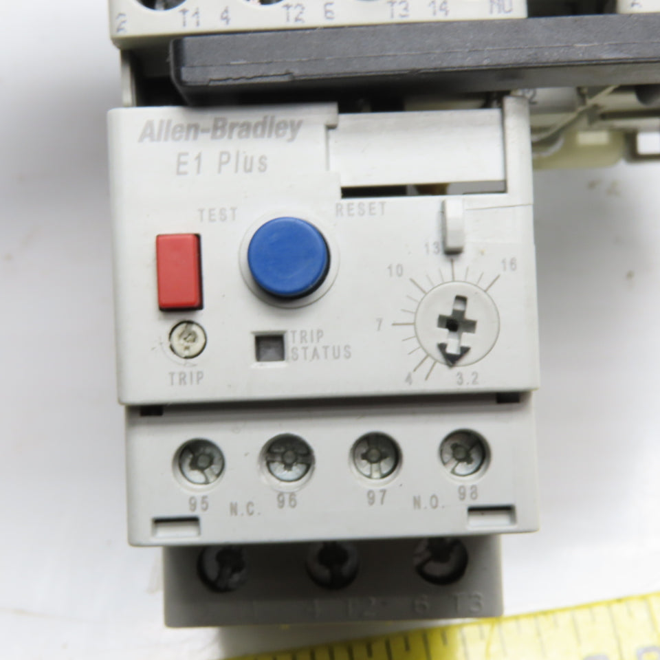 Allen-Bradley 100-C09*10 IEC Reversing Motor Starter 120V 60Hz 3.2-16A E1 Plus