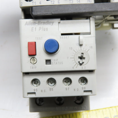 Allen-Bradley 100-C09*10 IEC Reversing Motor Starter 120V 60Hz 3.2-16A E1 Plus