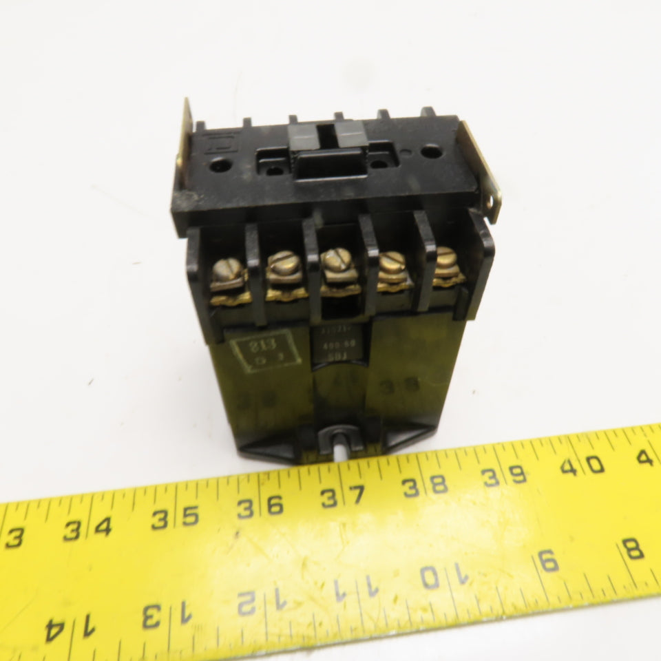 Square D 8501 GO 40 Class 8501 Type GO 40 Control Relay 110/120V 50/60Hz 10A