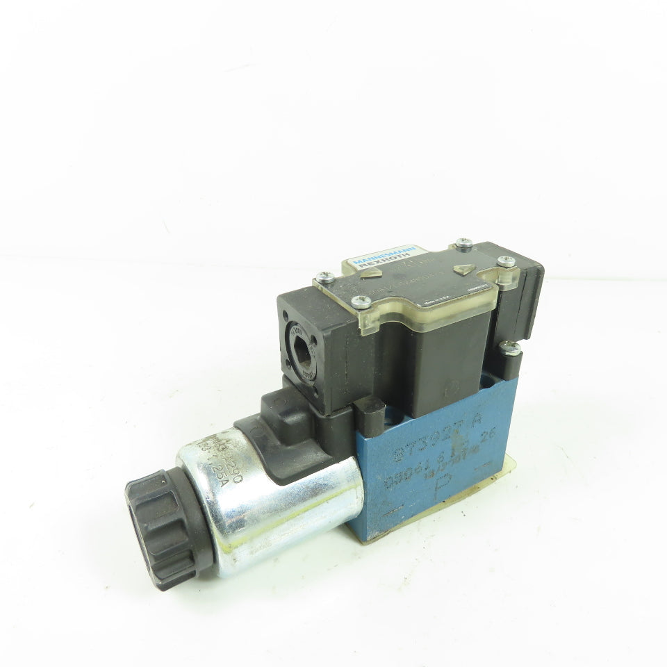 Mannesmann Rexroth 4WE6D61/EG24N9DA/V Directional Control Solenoid Valve 24VDC