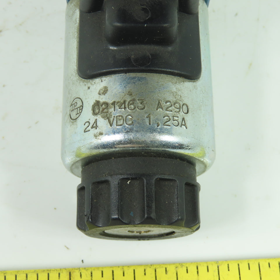 Mannesmann Rexroth 4WE6D61/EG24N9DA/V Directional Control Solenoid Valve 24VDC