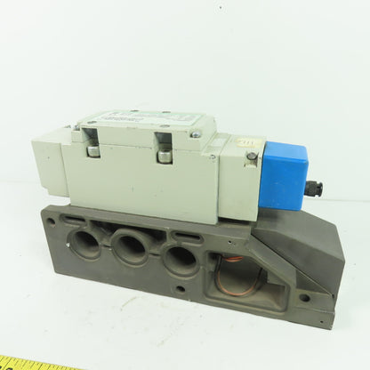 Numatics 135BB715MP00061 Solenoid Valve 24VDC 150 PSIG W/ Manifold Base
