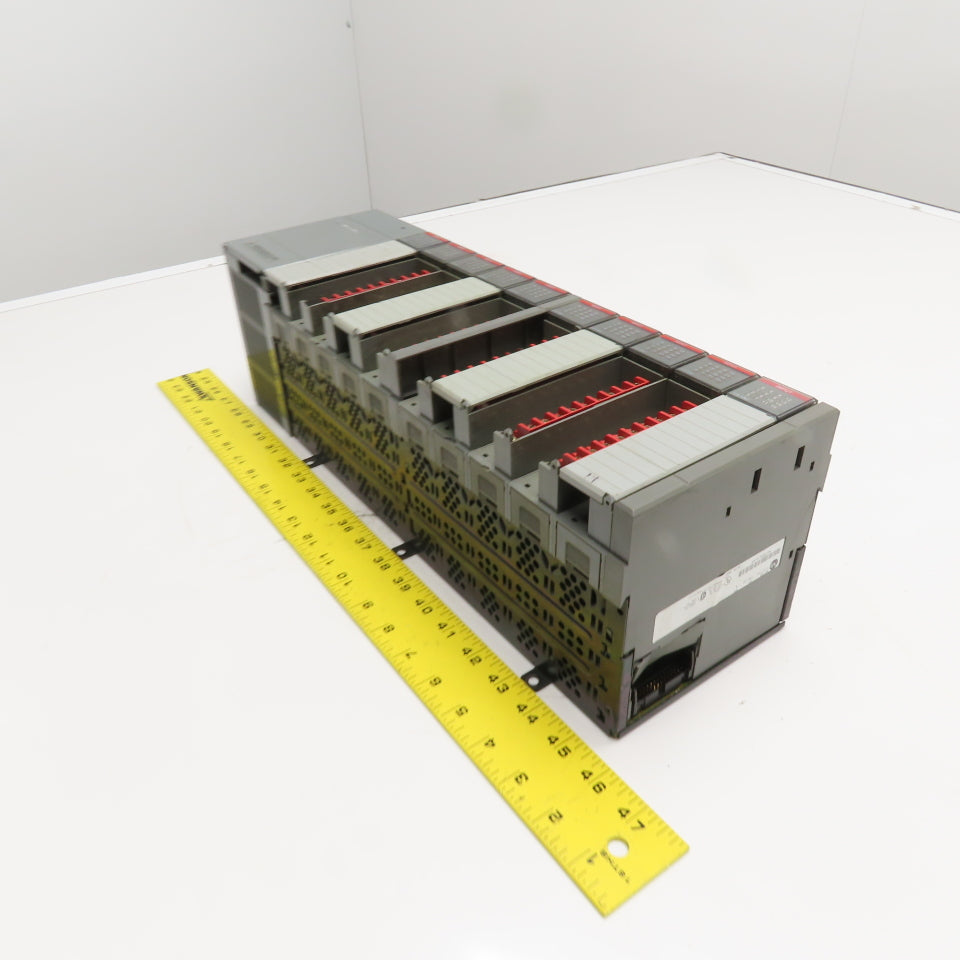 Allen-Bradley SLC 500 7-Slot Rack Power Supply 5/03 CPU (10) 1746-IA16 Input PLC