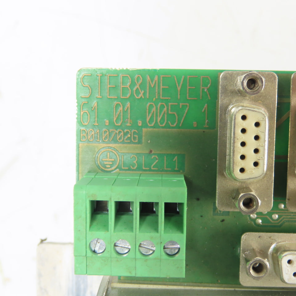 SIEB & MEYER B010702G 61.01.0057.1 Control Module W/ Cooling Fan
