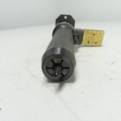 Parker 01.12 1LP 4 1.000 Pneumatic Air Cylinder 60-80 PSI W/ Manifold and Clevis
