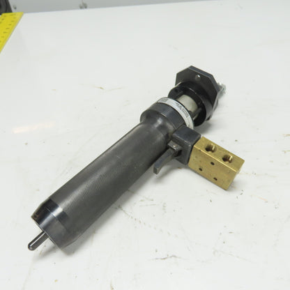 Parker 01.12 1LP 4 1.000 Pneumatic Air Cylinder 60-80 PSI W/ Manifold and Clevis