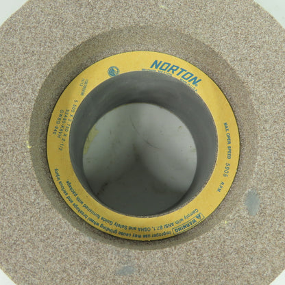 Norton 53A80-K8VH Vitrified Grinding Wheel 5.5x2.75x2.5 5905 RPM