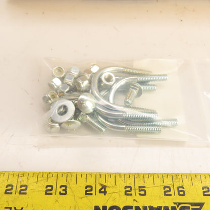 Timberline Fasteners CK-GGHDKIT Gator Grip Hardware U-Bolt Fastener Kit 50 Sets