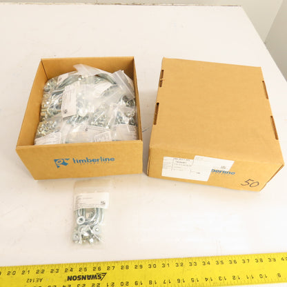Timberline Fasteners CK-GGHDKIT Gator Grip Hardware U-Bolt Fastener Kit 50 Sets