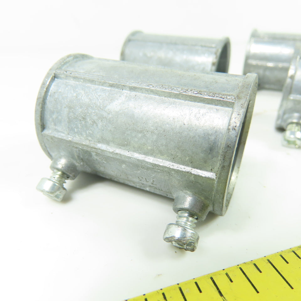 Regal 713 Set Screw EMT Conduit Couplings Lot of 10