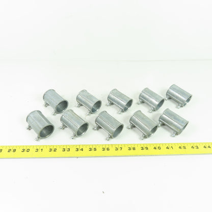 Regal 713 Set Screw EMT Conduit Couplings Lot of 10