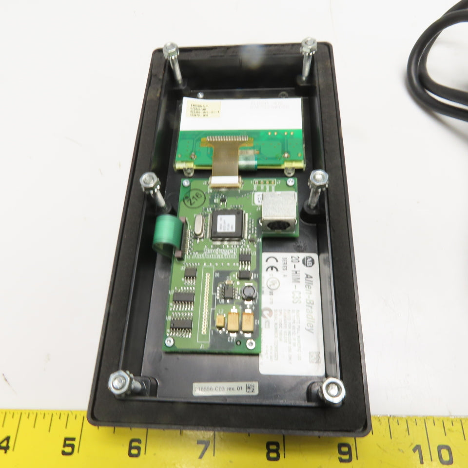 Allen-Bradley 20-HIM-C3S Remote Full Numeric LCD Interface W/ Cable