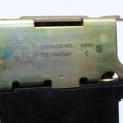 Allen-Bradley 700-N400A1 4-Pole Industrial Control Relay 120VAC Coil Type N