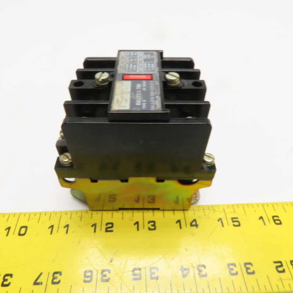Allen-Bradley 700-N400A1 4-Pole Industrial Control Relay 120VAC Coil Type N