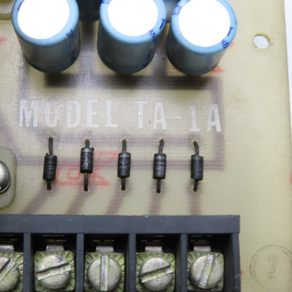 TA-1A Relay Control Board with 24VDC Relays & Transformer
