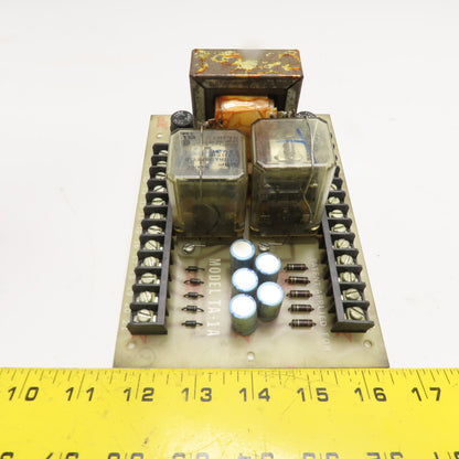 TA-1A Relay Control Board with 24VDC Relays & Transformer
