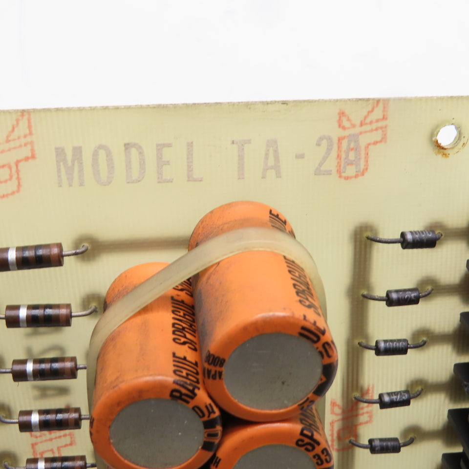 TA-2A Model TA-2A Control Circuit Board with Sprague Capacitors