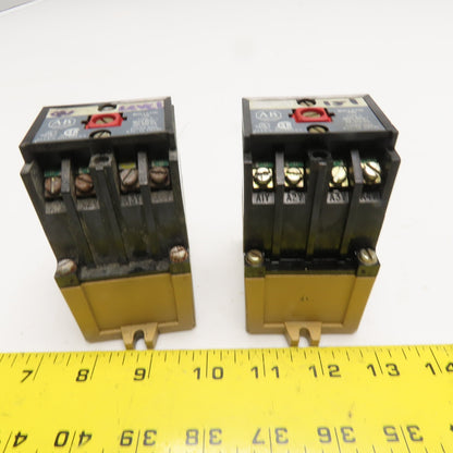 Allen Bradley 700-P800A1 AC Relay 600V 20A 112/120V Coil Lot Of 2