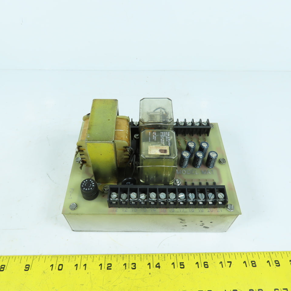 Model MA1 Industrial Relay Control Board with Stancor Transformer