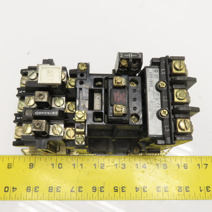 Allen Bradley 509-BOD Size 1 Magnetic Motor Starter 600VAC 27A 115/120V Coil