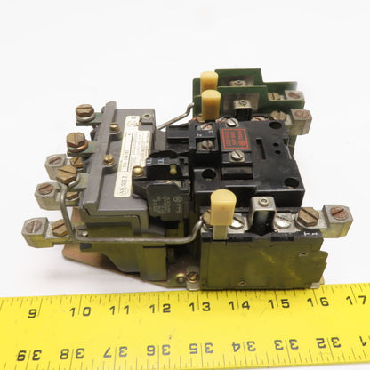 Allen Bradley 709-C0A103 Size 2 Contactor Starter 600V 25Hp 110/120V Coil