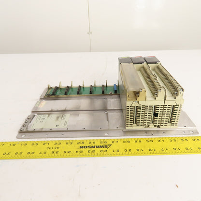 Modicon 140XBP01000 TSX Quantum 10-Slot Backplane w/ Relay & AC Output Modules