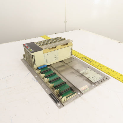 Modicon 140XBP01000 TSX Quantum 10-Slot Backplane w/ Relay & AC Output Modules