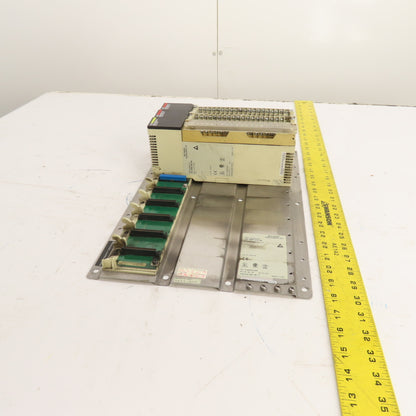 Modicon 140XBP01000 TSX Quantum 10-Slot Backplane w/ Relay & AC Output Modules