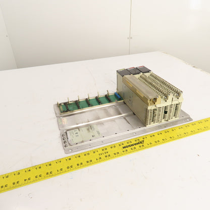 Modicon 140XBP01000 TSX Quantum 10-Slot Backplane w/ Relay & AC Output Modules