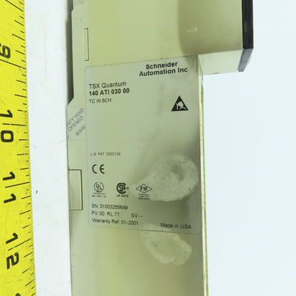 Schneider 140 ATI 030 00 TSX Quantum TC IN 8CH Thermocouple Input Module
