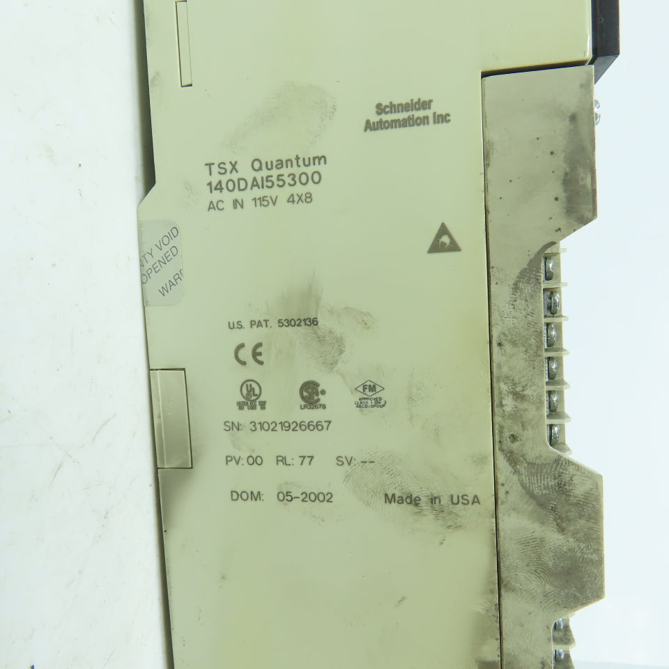 Schneider 140 DAI 553 00 TSX Quantum AC IN 115V 4X8 Input Module