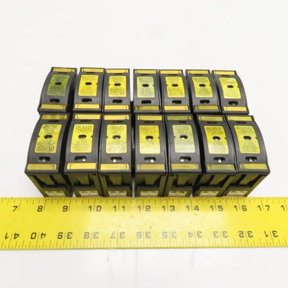 Buss JTN600-30 600VAC 0-30A Class J Fuse Holder Lot Of 14