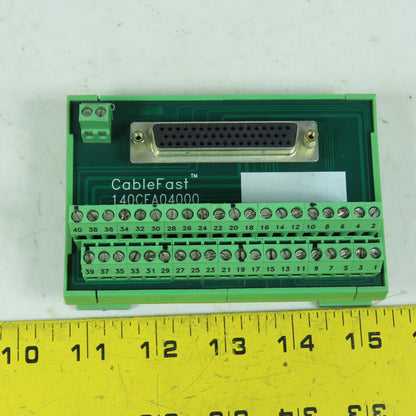 Schneider 140 CFA 040 00 CableFast Univ Block 150V 0.8A Terminal Block