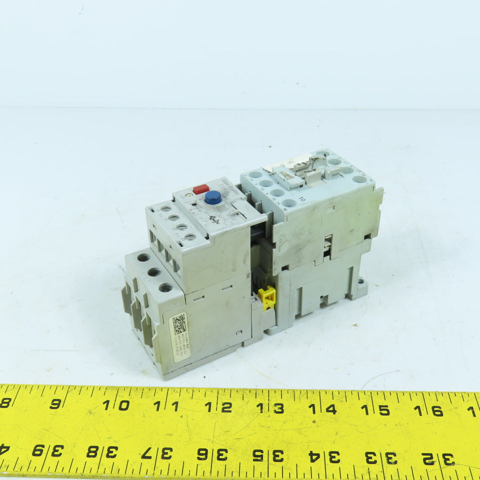Allen-Bradley 100-C09*10 IEC Contactor W/ 193-ED1CB E1 Plus Overload 1.0-5.0A