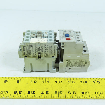 Allen-Bradley 100-C09*10 IEC Contactor W/ 193-ED1CB E1 Plus Overload 1.0-5.0A