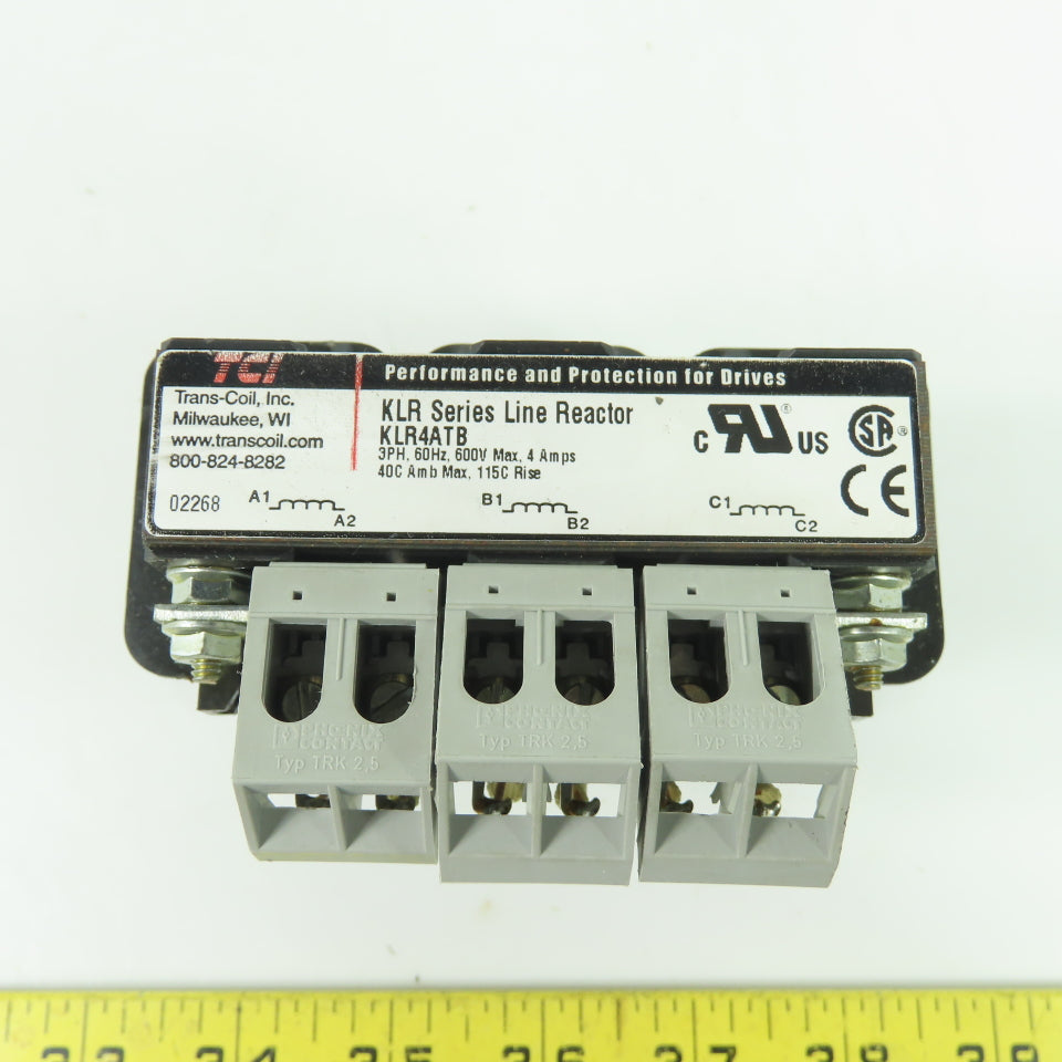 TCI KLR4ATB 4A 600V 3Ph 60Hz KLR Series Line Reactor