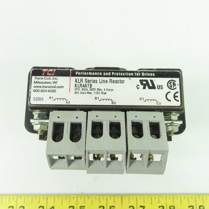 TCI KLR4ATB 4A 600V 3Ph 60Hz KLR Series Line Reactor