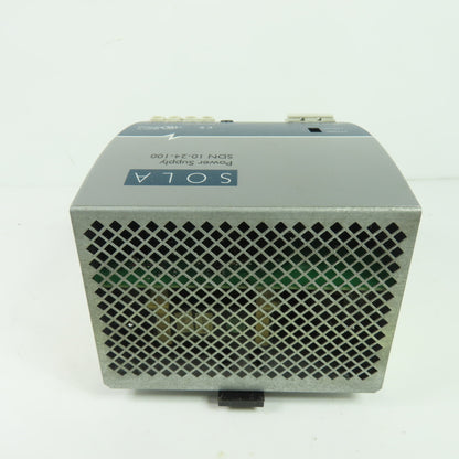 Sola SDN 10-24-100 Power Supply 24VDC 10A 115/230VAC Input