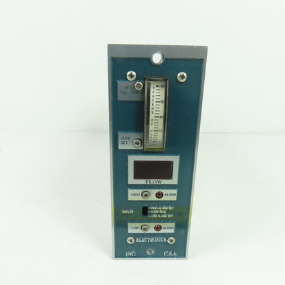 Electronics Inc. 999051 260-P Blast Shot Peening Flow Control Meter 120VAC 0.4A